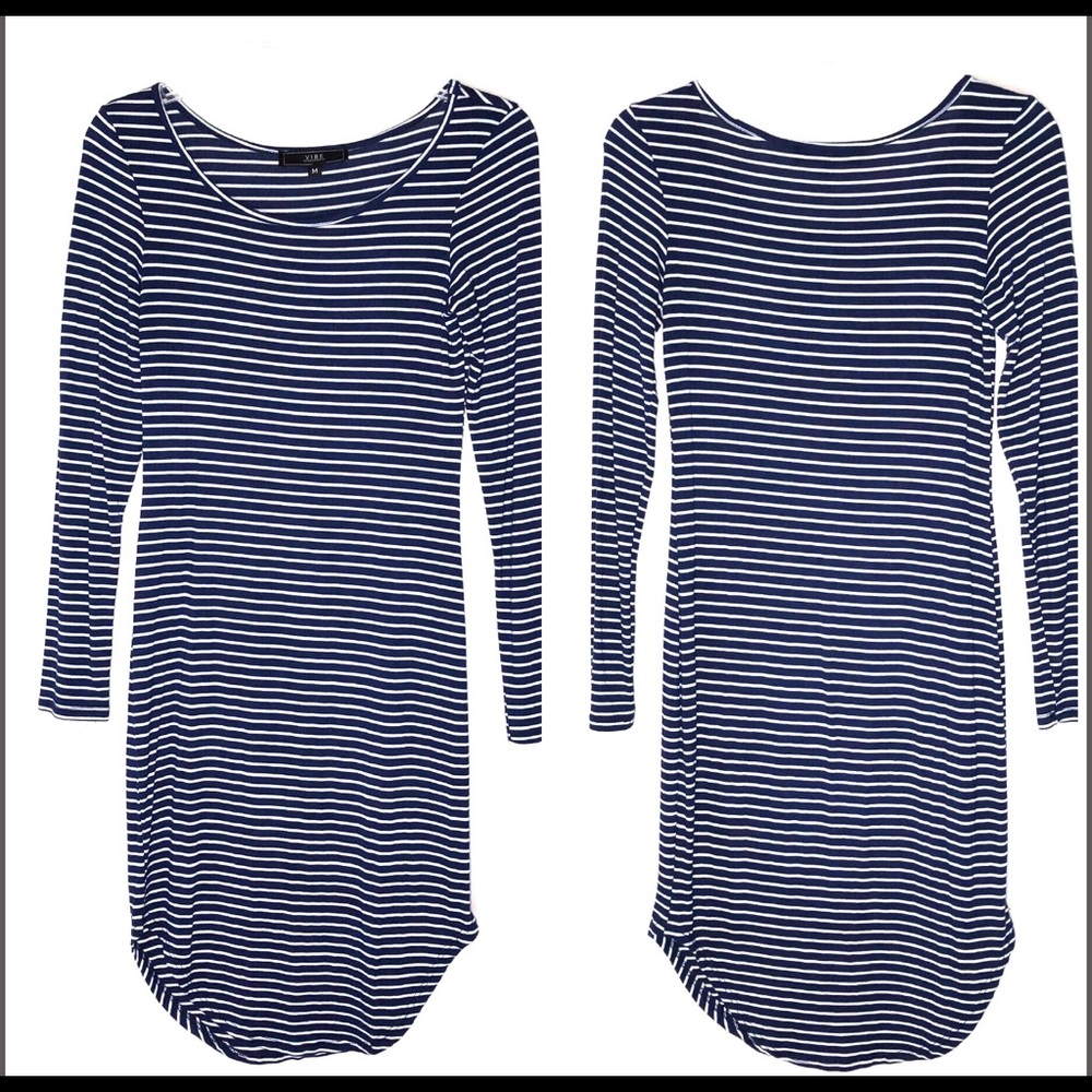 LONG SLEEVE TEE SHIRT DRESS